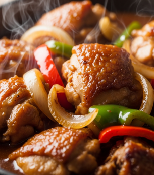 brown stew chicken
